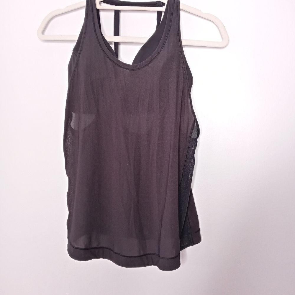 Lululemon black tank top